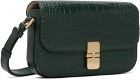 A.P.C. Green Grace Baguette Bag