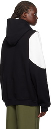 Marni Black & White Paneled Hoodie