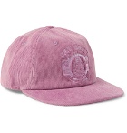 Cav Empt - Logo-Embroidered Cotton-Corduroy Baseball Cap - Pink
