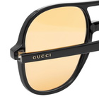 Gucci Large Aviator Sunglasses