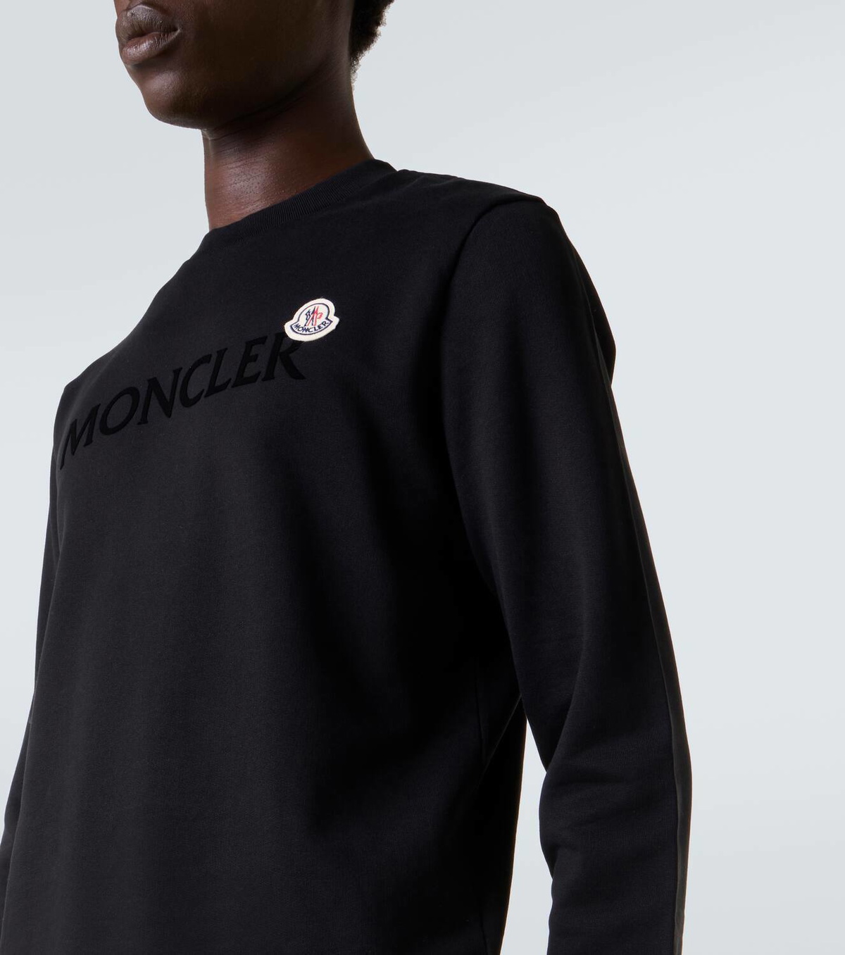 Moncler Logo cotton jersey sweatshirt Moncler