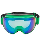 Bottega Veneta Eyewear BV1167S Ski Goggles in Green