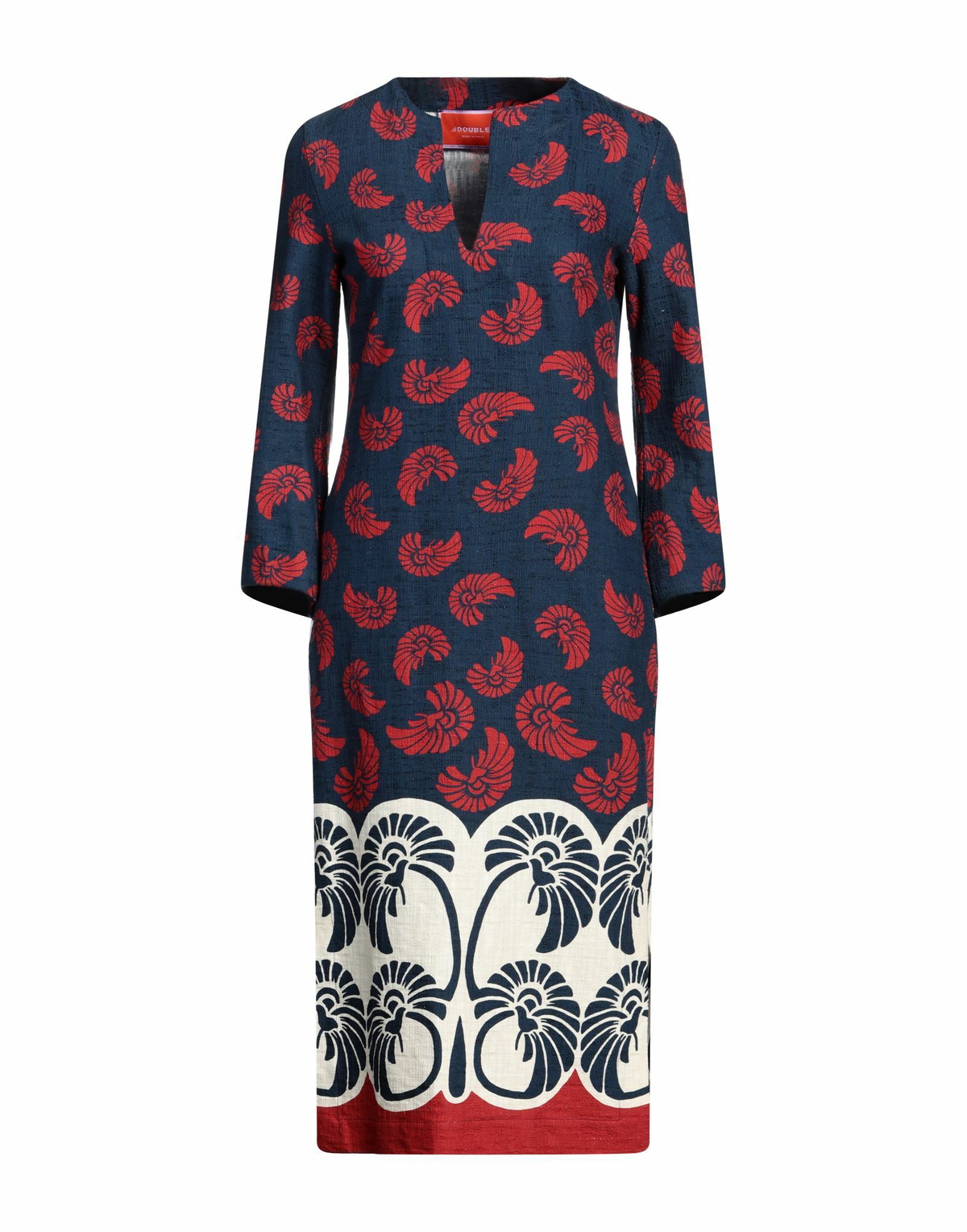 La Doublej Womens Midi dress in Navy