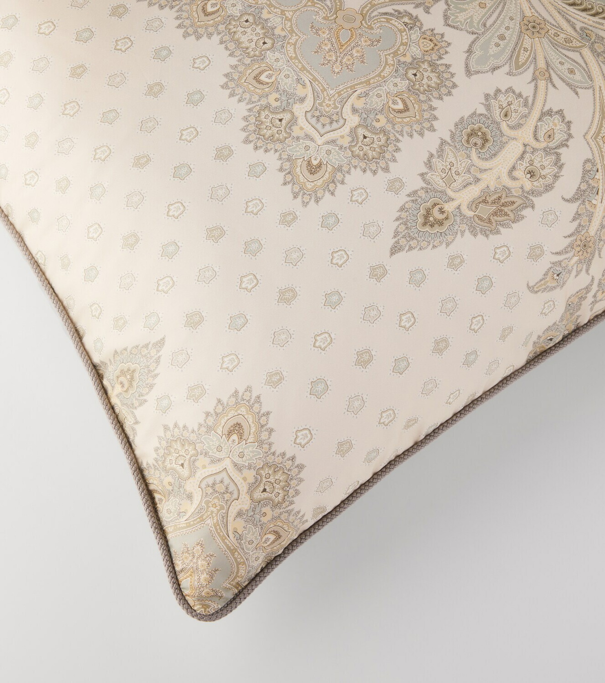 Etro Pegaso printed cotton cushion