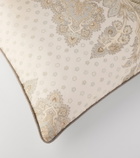Etro Pegaso printed cotton cushion