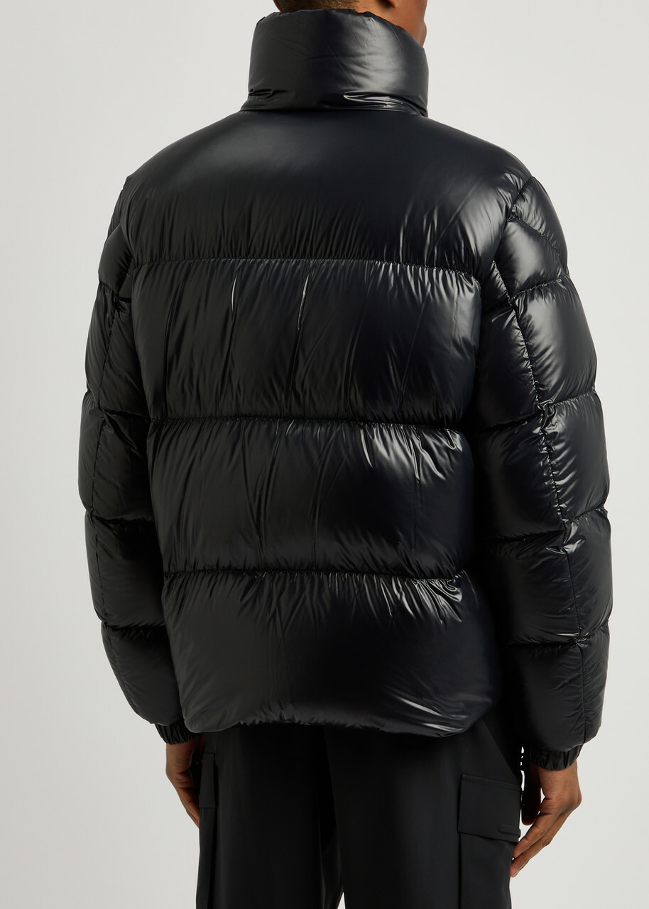 Moncler Leste Quilted Nylon Jacket Black Moncler