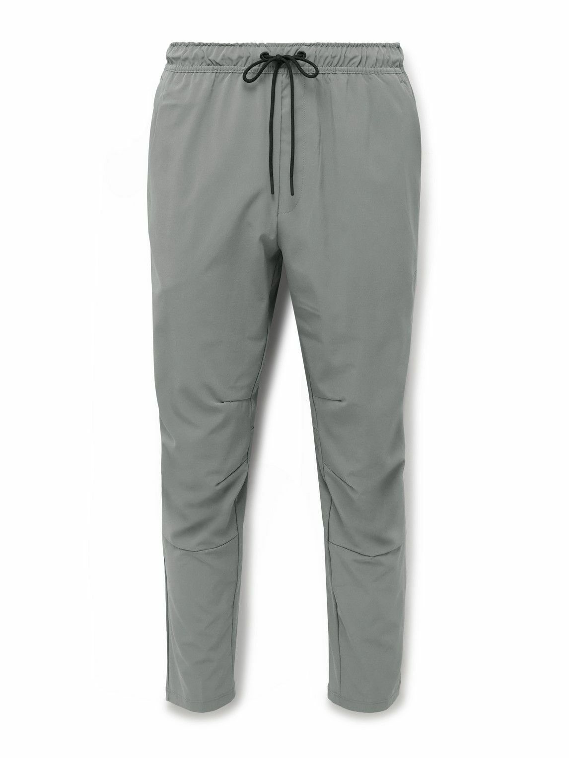 nike training tapered joggers in grey