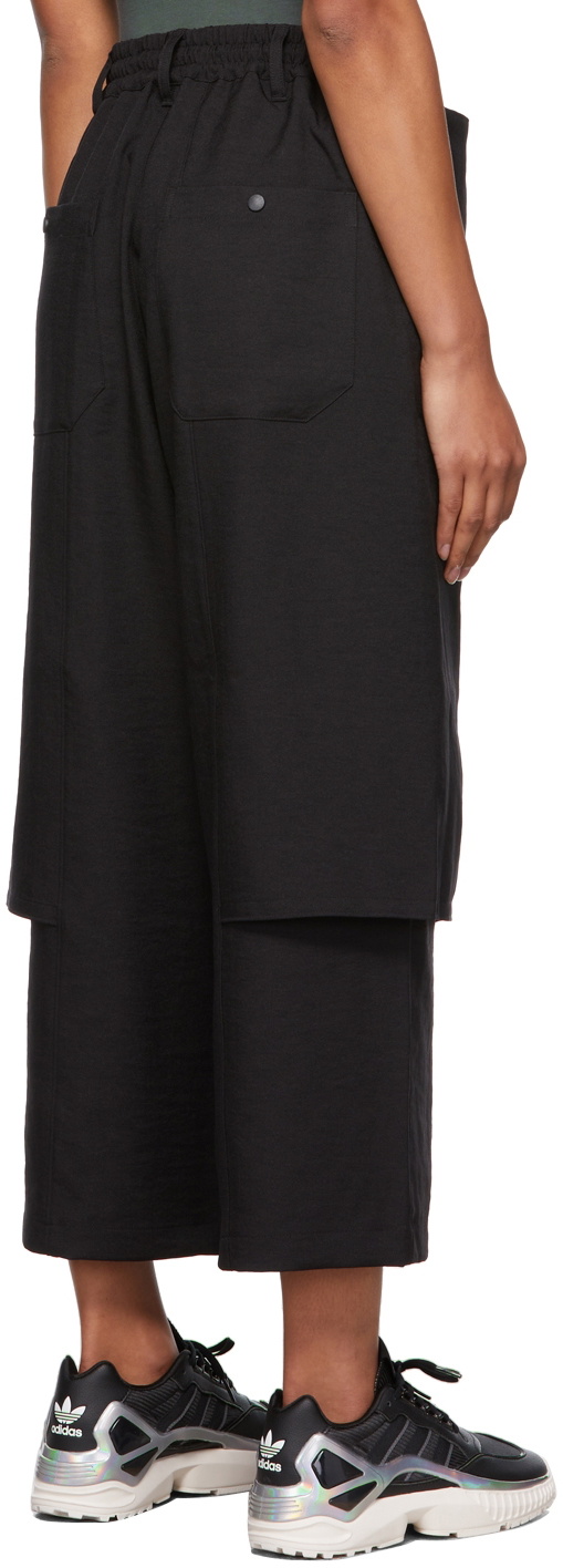 Y-3 CROPPED STRAIGHT LEG PANTS