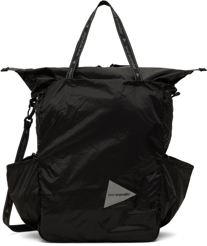 Photo: and wander Black Sil Tote