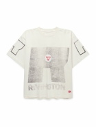 RRR123 - Nature of Man CVA Printed Cotton-Jersey T-Shirt - White