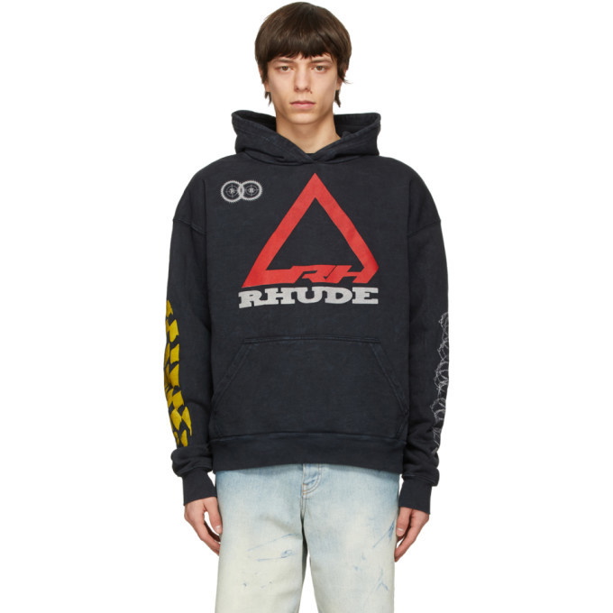 Photo: Rhude Black Rhonda 2 Decal Hoodie