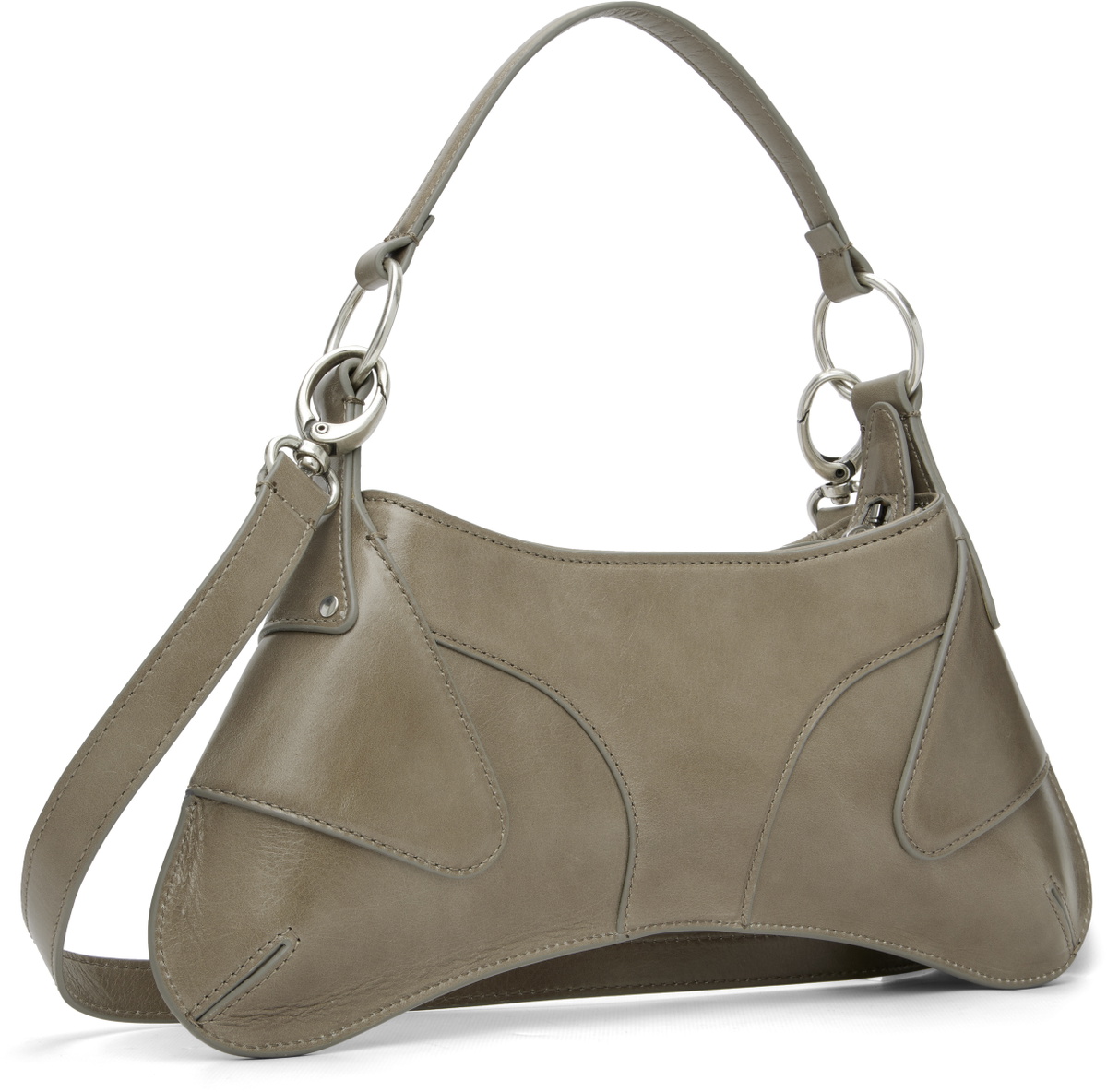 KNWLS Gray Razr Bag