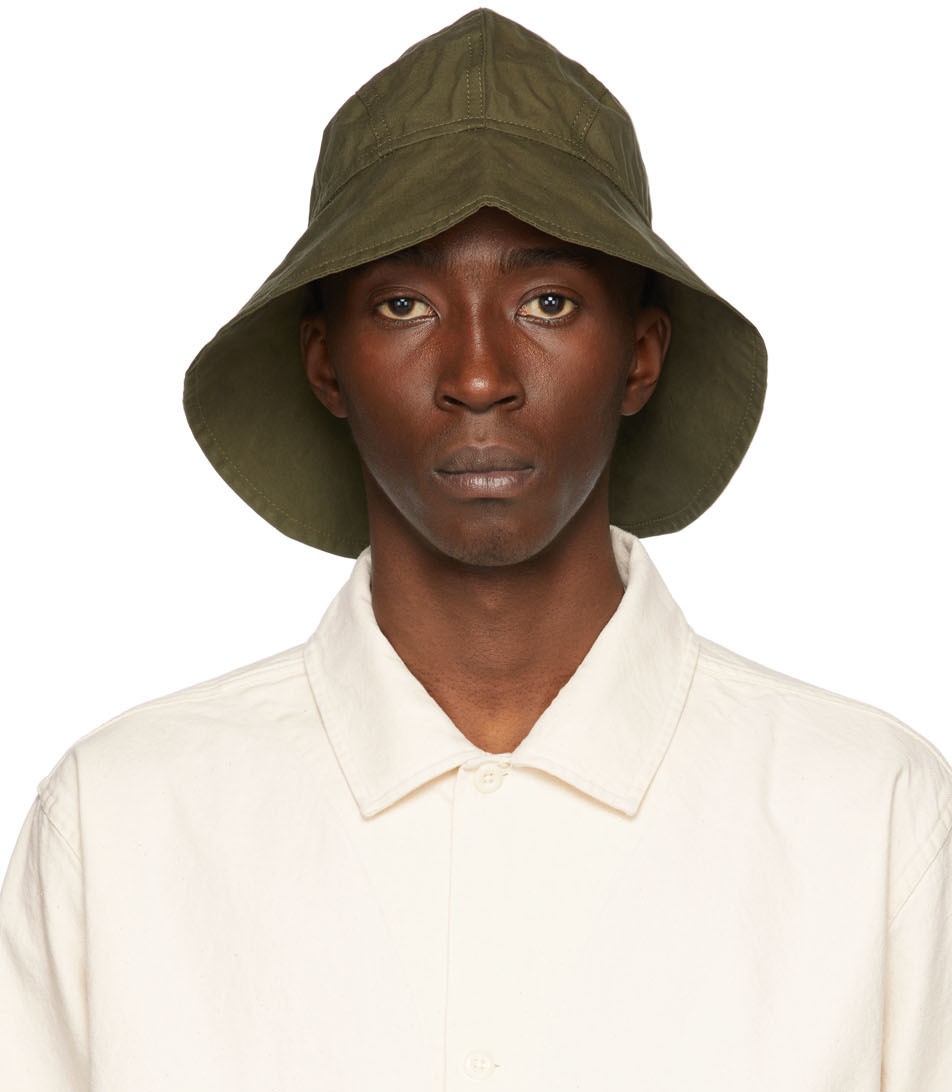 MHL by Margaret Howell Khaki Sou Wester Bucket Hat MHL by Margaret