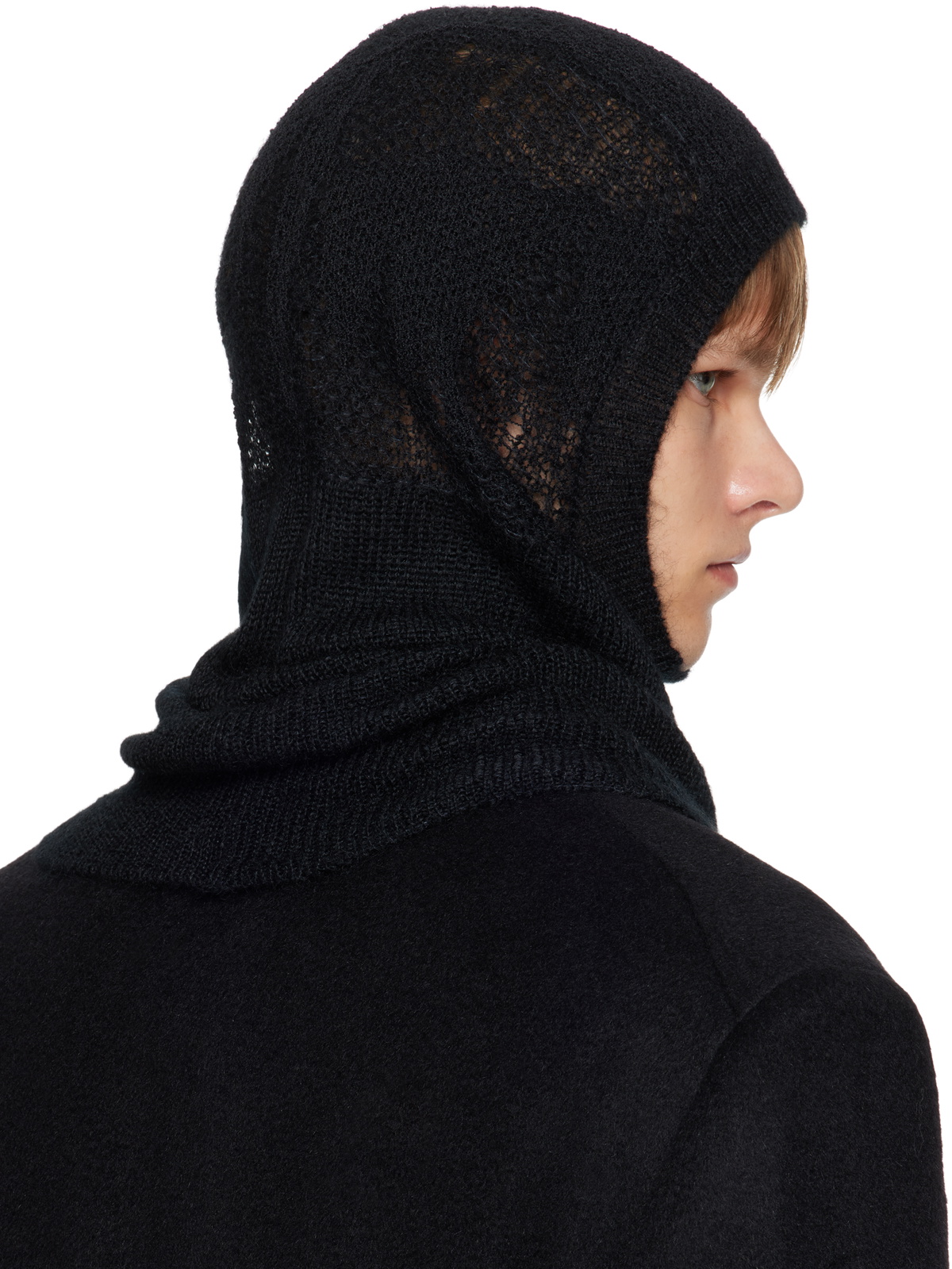 Ann Demeulemeester Black Vali Balaclava