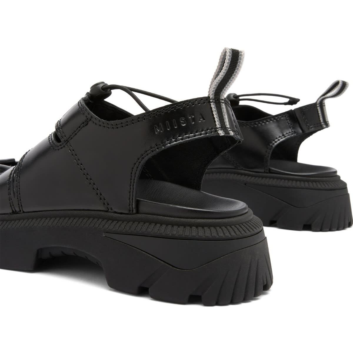 MIISTA Women's Eunice Sandals in Black