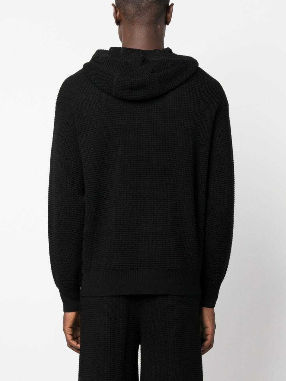EMPORIO ARMANI - Knitted Hoodie