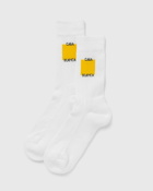 Casablanca Unisex Printed Socks Yellow - Mens - Socks