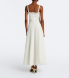Oscar de la Renta Tweed midi dress
