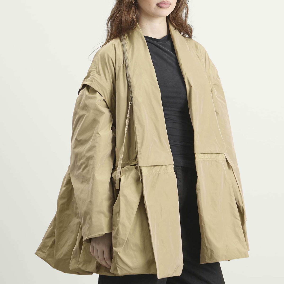TOGA ARCHIVES Women's TOGA Memory Taffeta Jacket in Beige