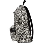 Saint Laurent White and Black City Backpack