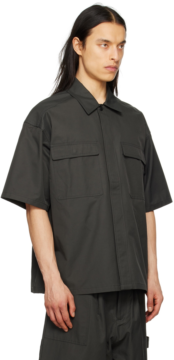 Lownn Gray Workwear Shirt Lownn