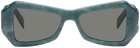 RETROSUPERFUTURE Blue Tempio Sunglasses