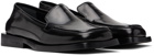 The Attico Black Micol Loafers