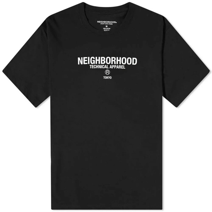 Photo: Neighborhood Men's NH-10 T-Shirt in Black