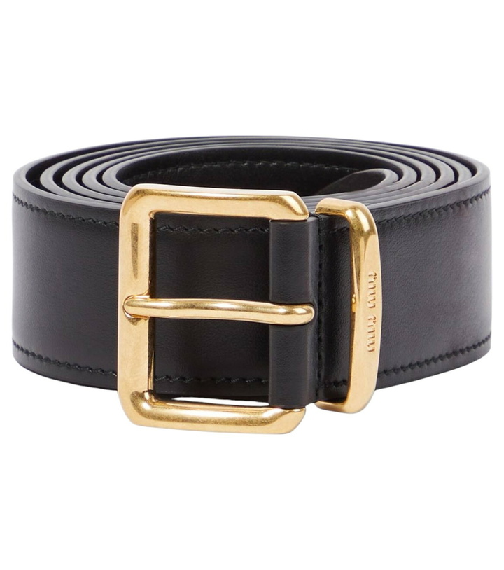 Photo: Miu Miu Leather belt