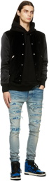 AMIRI Blue PJ Thrasher Jeans