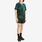 Y-3 Men's Earth Print Mesh Vest in Multi
