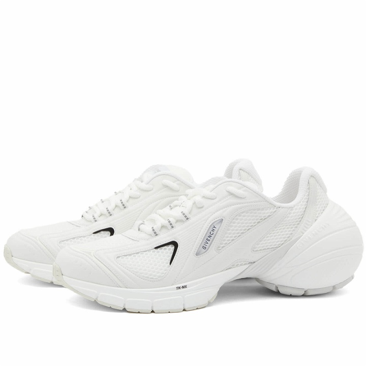 Photo: Givenchy Men's TK-MX Runner Sneakers in Ivory