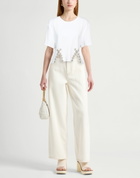 Sandro Womens T-shirt in White