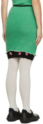 Cormio Green Alexia Contrast Skirt