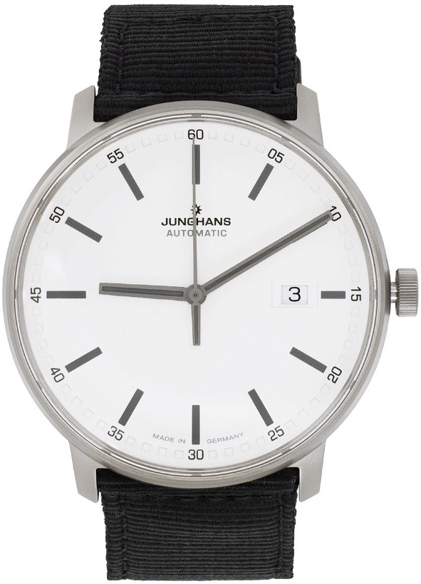 Photo: Junghans Black Form A Titan 2000 Watch