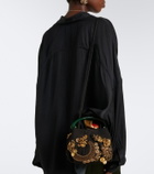 Dries Van Noten Small embellished top-handle bag