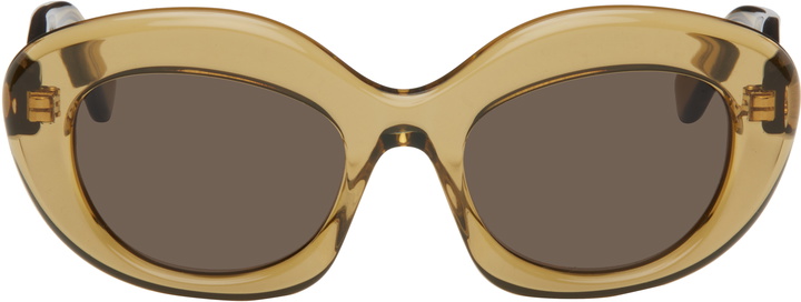 Photo: LOEWE Khaki Dawn Sunglasses