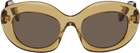LOEWE Khaki Dawn Sunglasses
