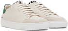 Axel Arigato Beige Clean 90 Triple Animal Sneakers