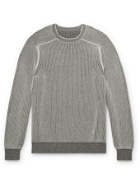 Sease - Reversible Ribbed Cashmere Sweater - Gray