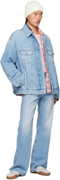 Acne Studios Blue Loose-Fit Jeans