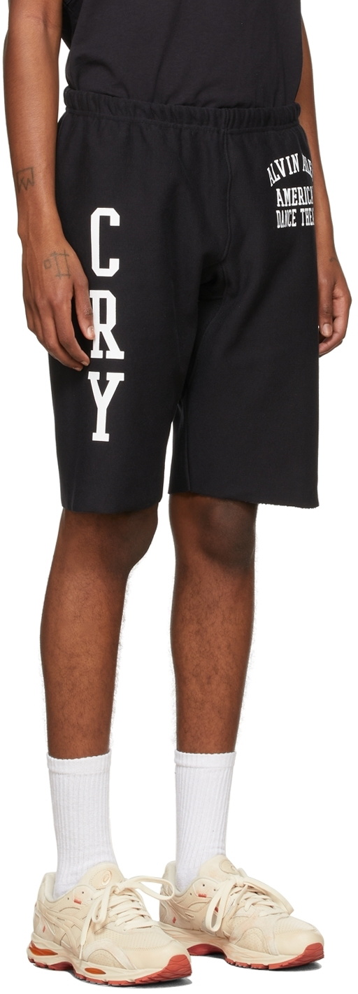 Denim Tears Black Champion Edition Fleece Shorts