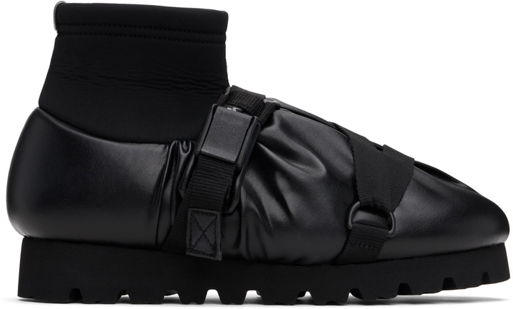 Photo: YUME YUME Black Camp Mid Sneakers