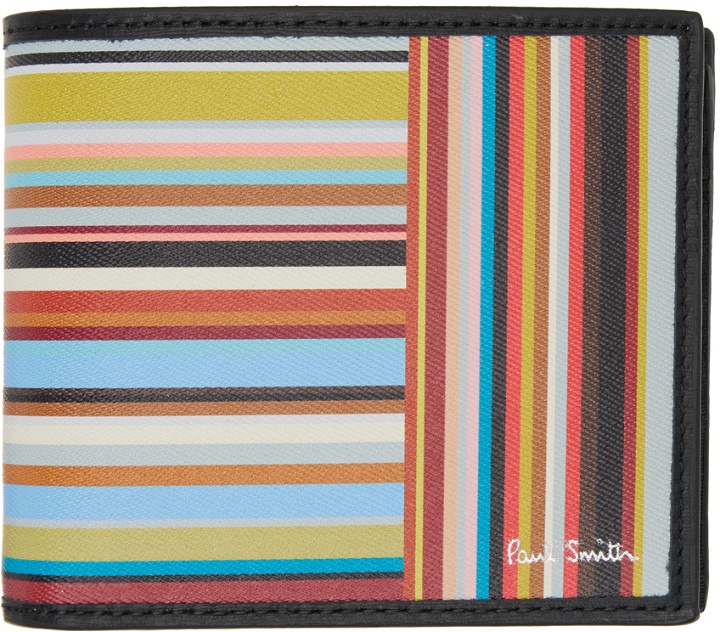 Photo: Paul Smith Multicolor Signature Stripe Wallet