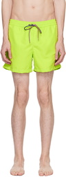 Paul Smith Green Zebra Swim Shorts