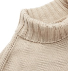 Joseph - Sloppy Joe Oversized Ribbed Cotton-Blend Rollneck Sweater - Men - Ecru