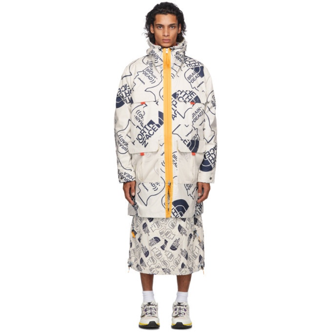 Photo: Brain Dead Off-White The North Face Edition Oversized Mountain Light Parka
