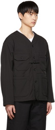 Engineered Garments Black Cardigan Jacket