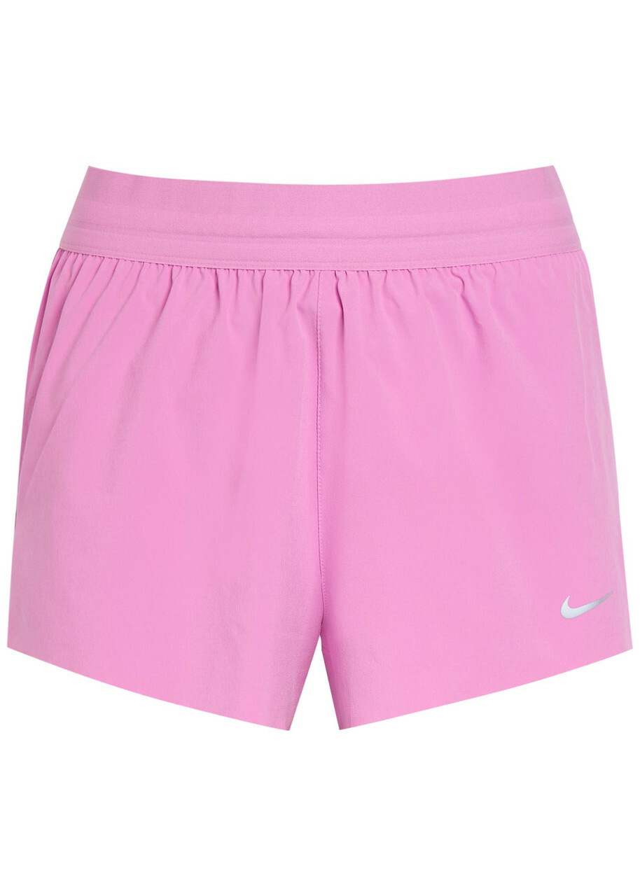 Nike Swift Dri-fit UV Stretch-jersey Running Shorts Pink