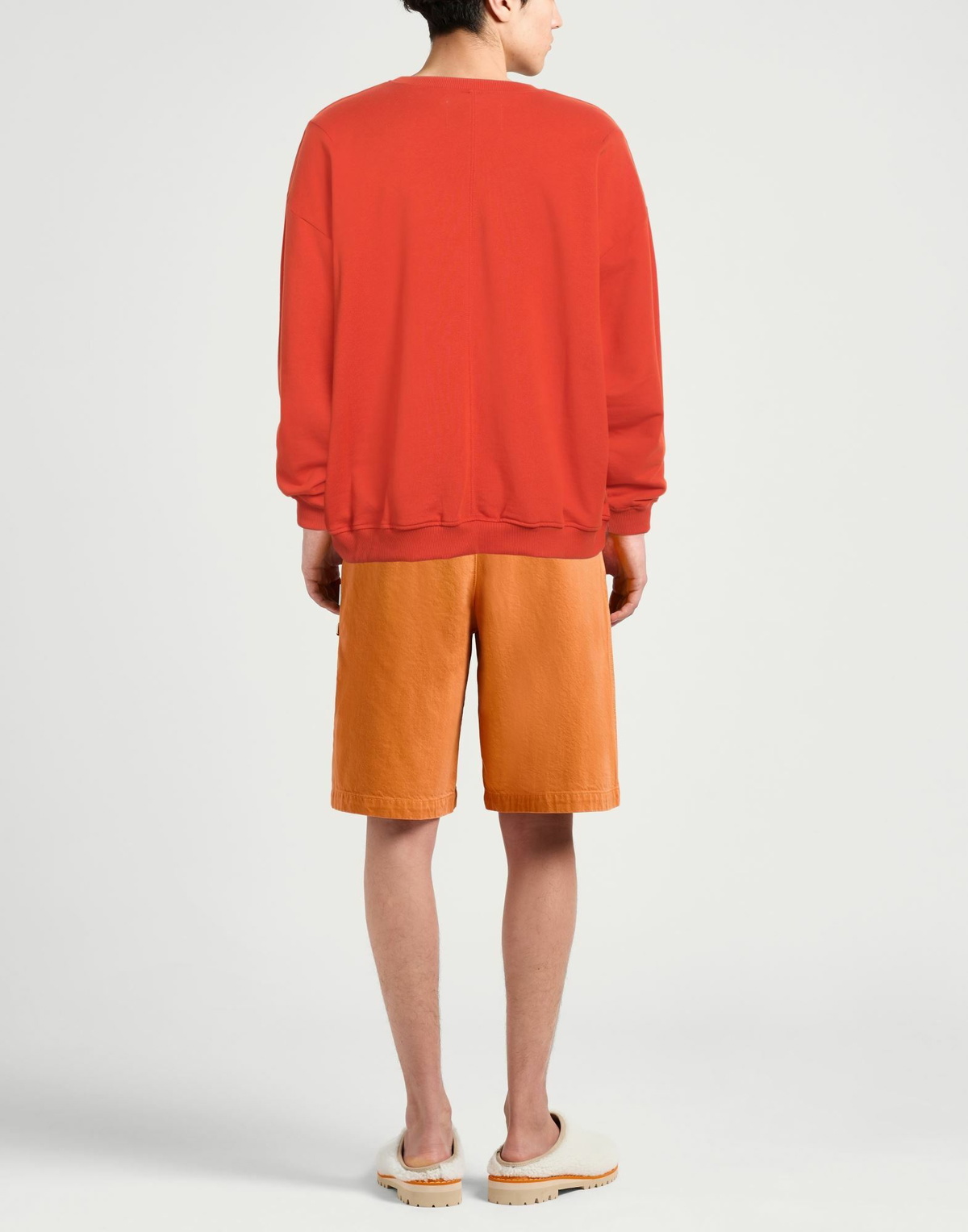 Buscemi Mens Sweatshirt in Orange